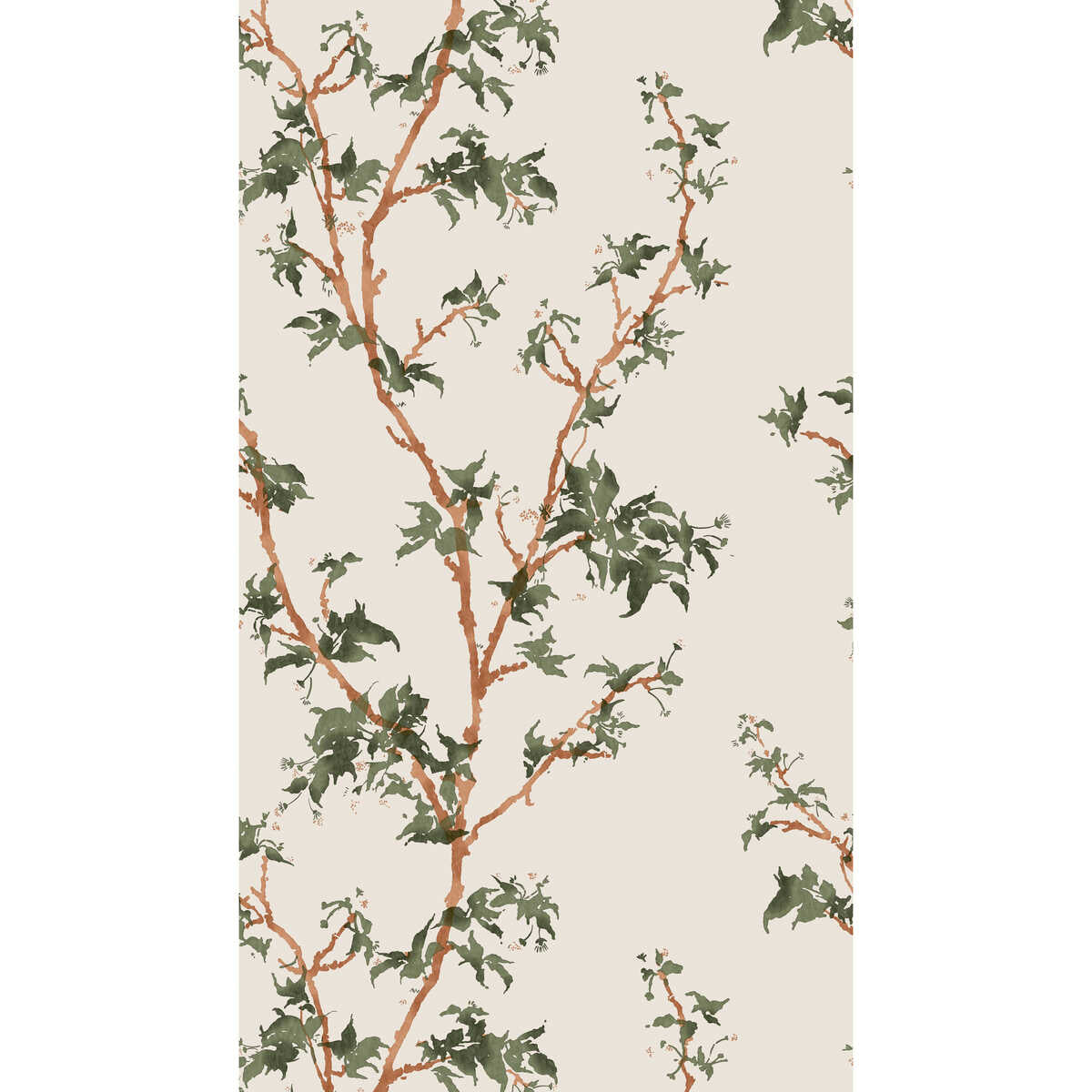 Chinese Branch - Leaf Green - COLE & SON Wallpaper