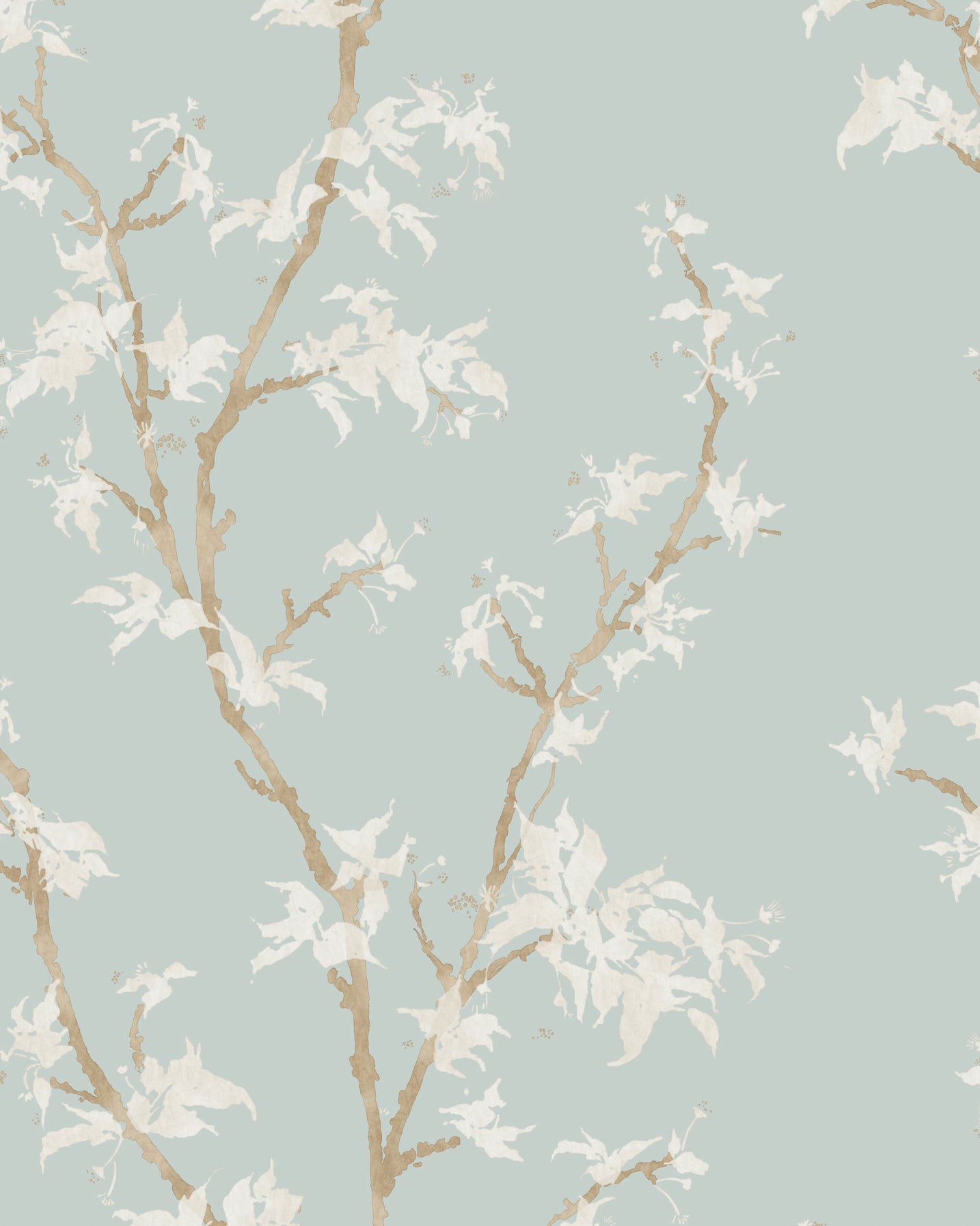 Chinese Branch - Duck Egg - Cole & Son Wallpaper