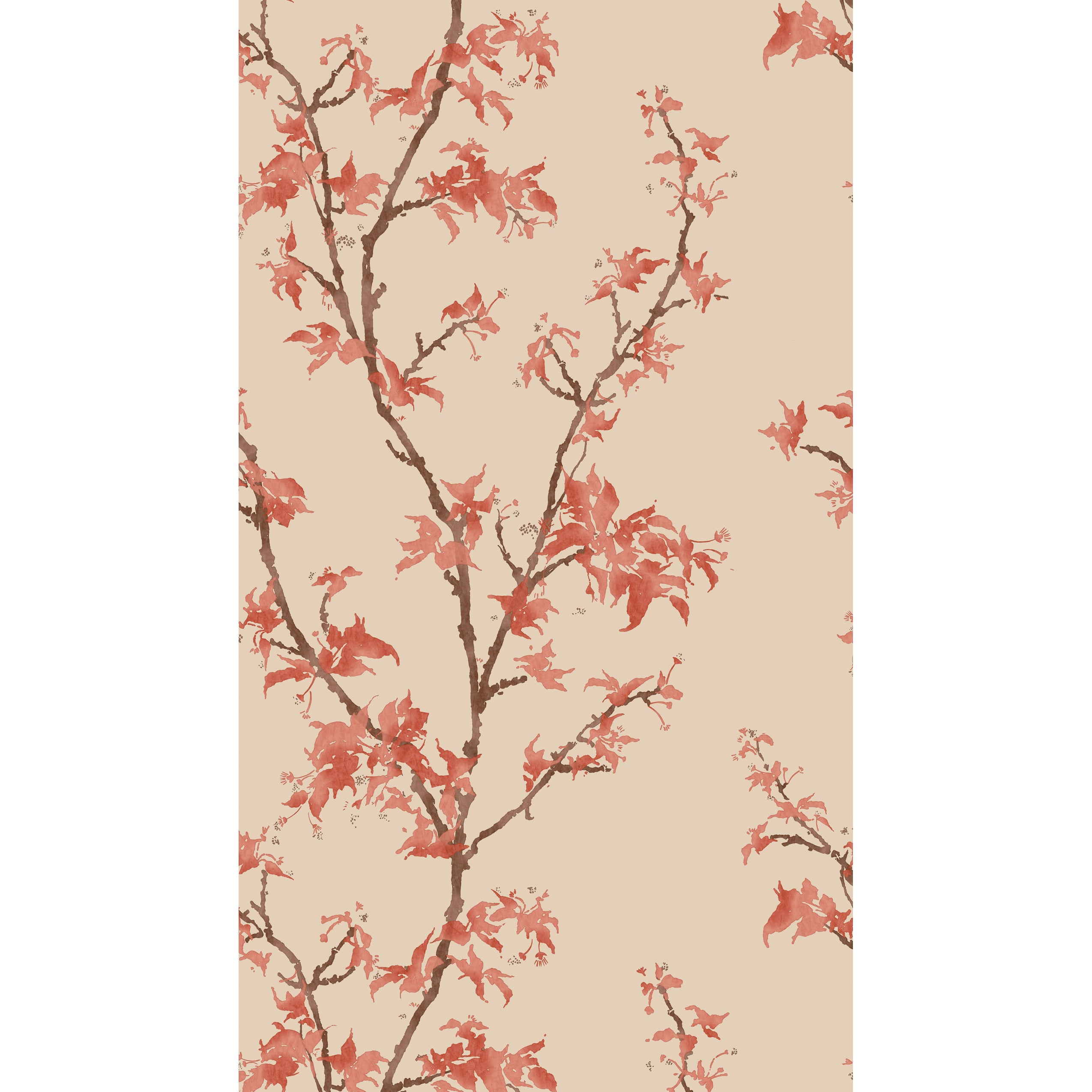 Chinese Branch - Ginger - Cole & Son Wallpaper