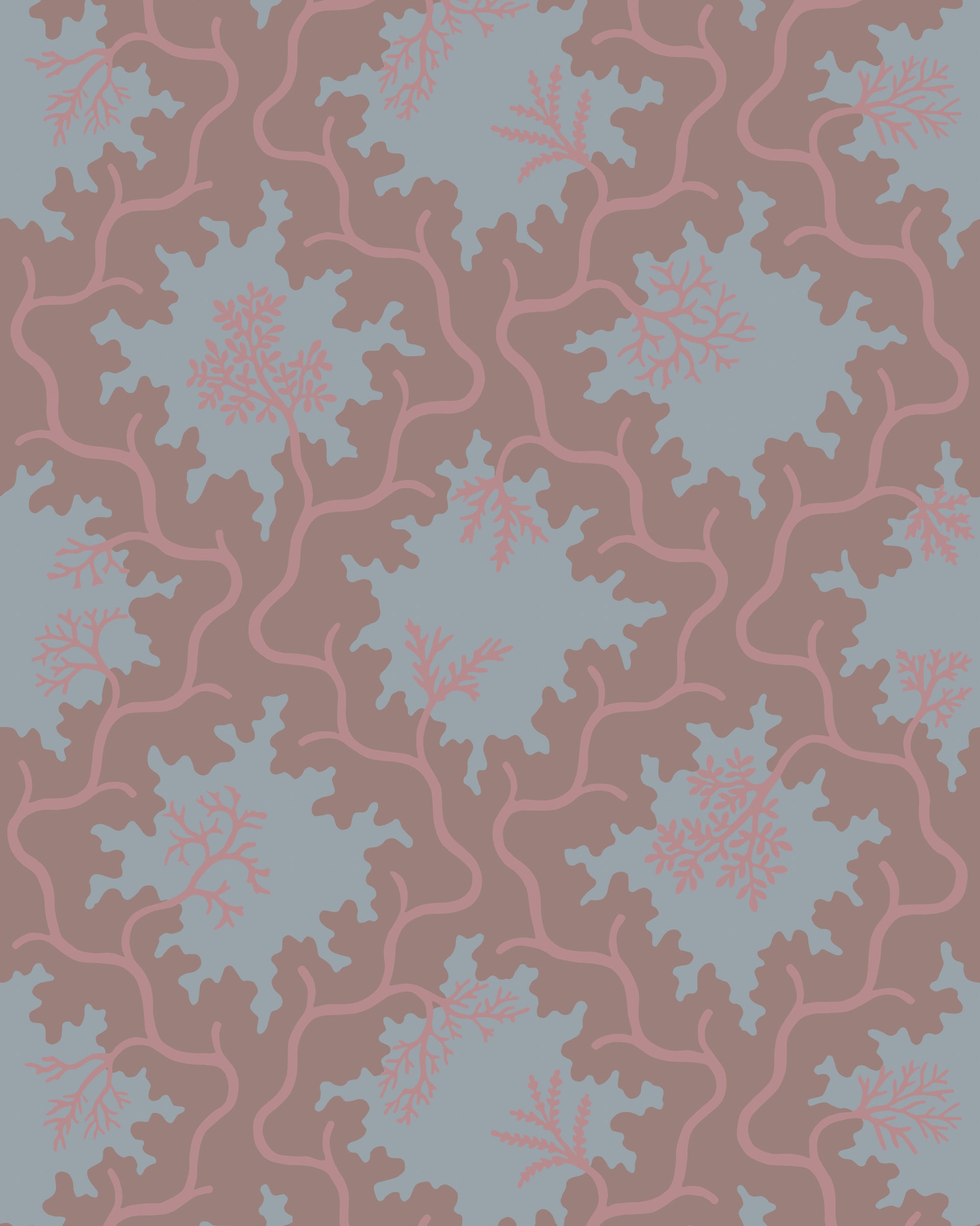 Moss Trellis - Steel - Cole & Son Wallpaper
