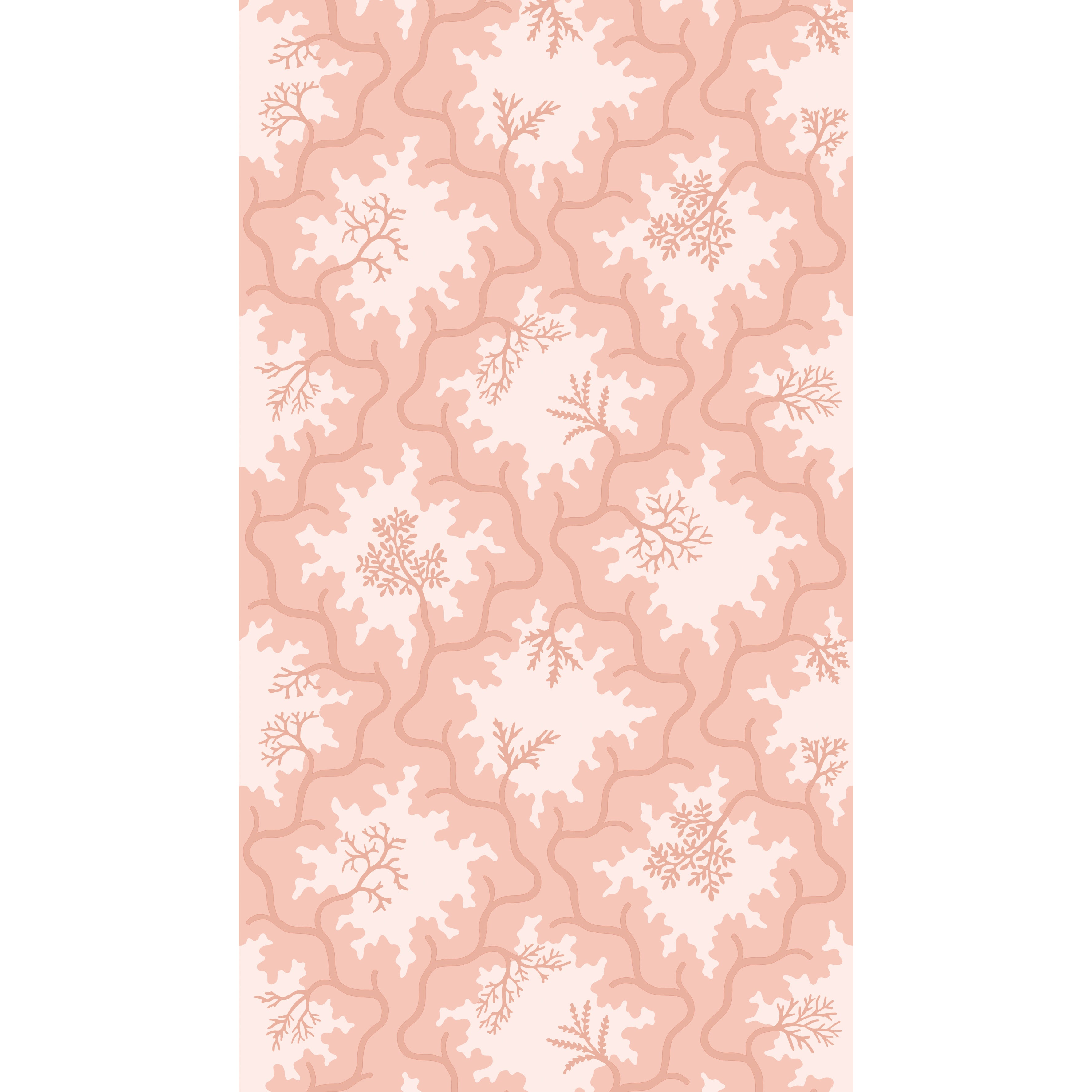 Moss Trellis - Soft Coral - Cole & Son Wallpaper