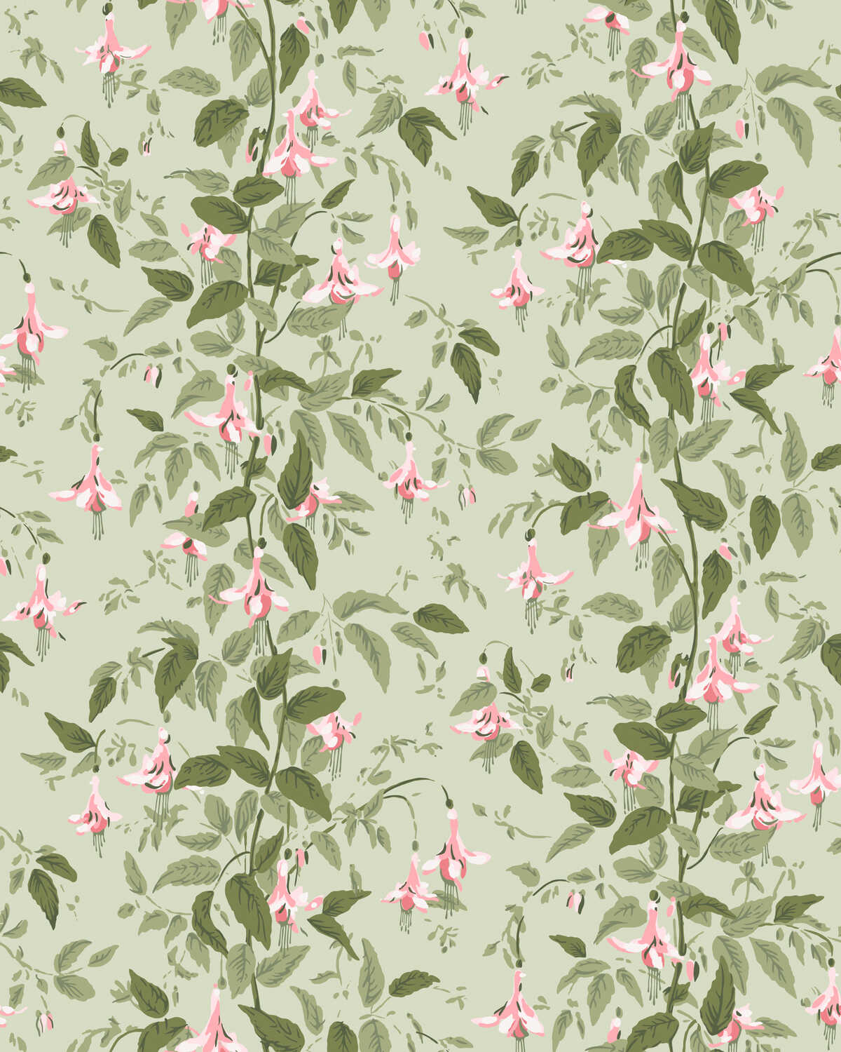 Fuschia - Powder Pink - COLE & SON Wallpaper