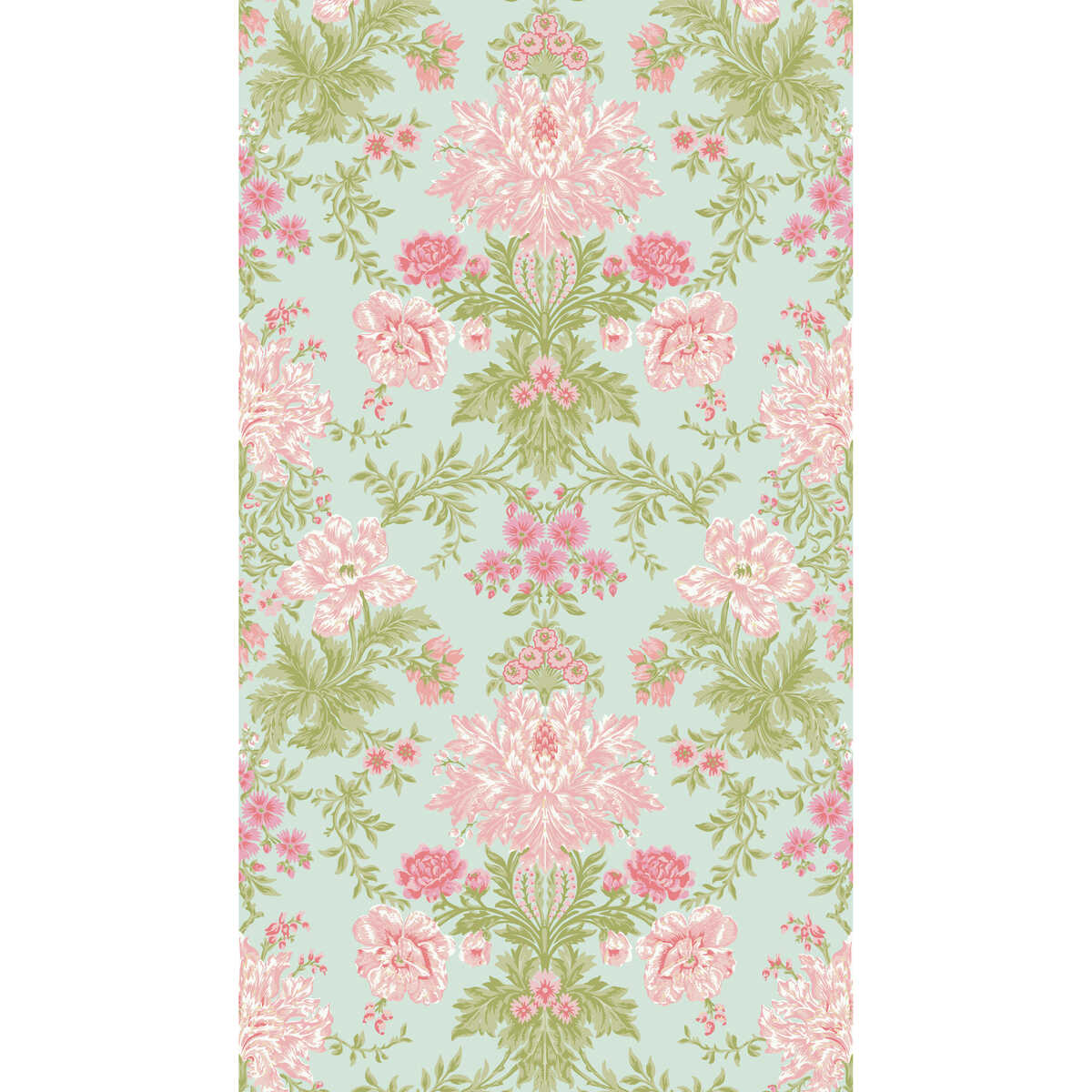 Poppies - Soft Pink - COLE & SON Wallpaper