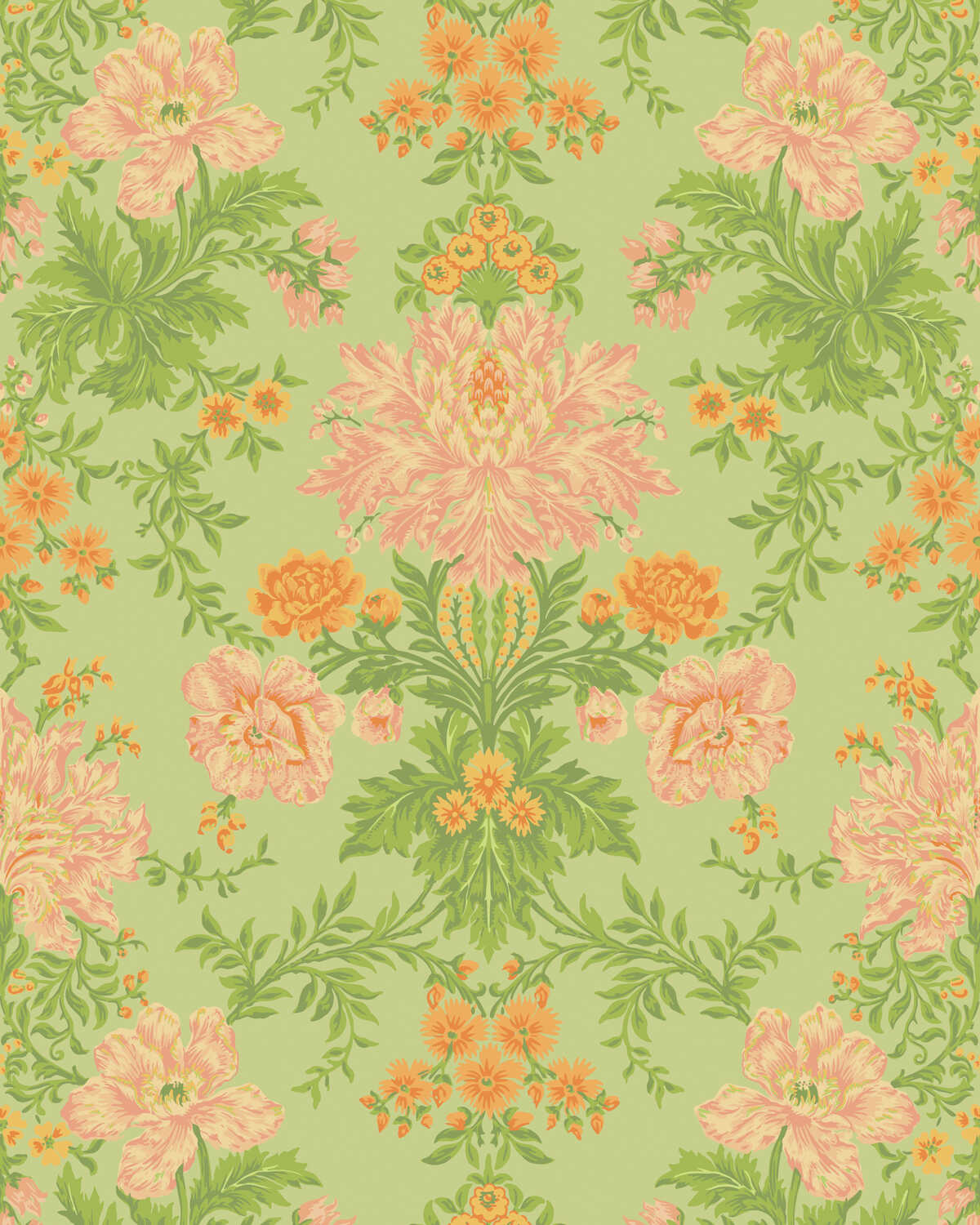 Poppies - Peach - COLE & SON Wallpaper