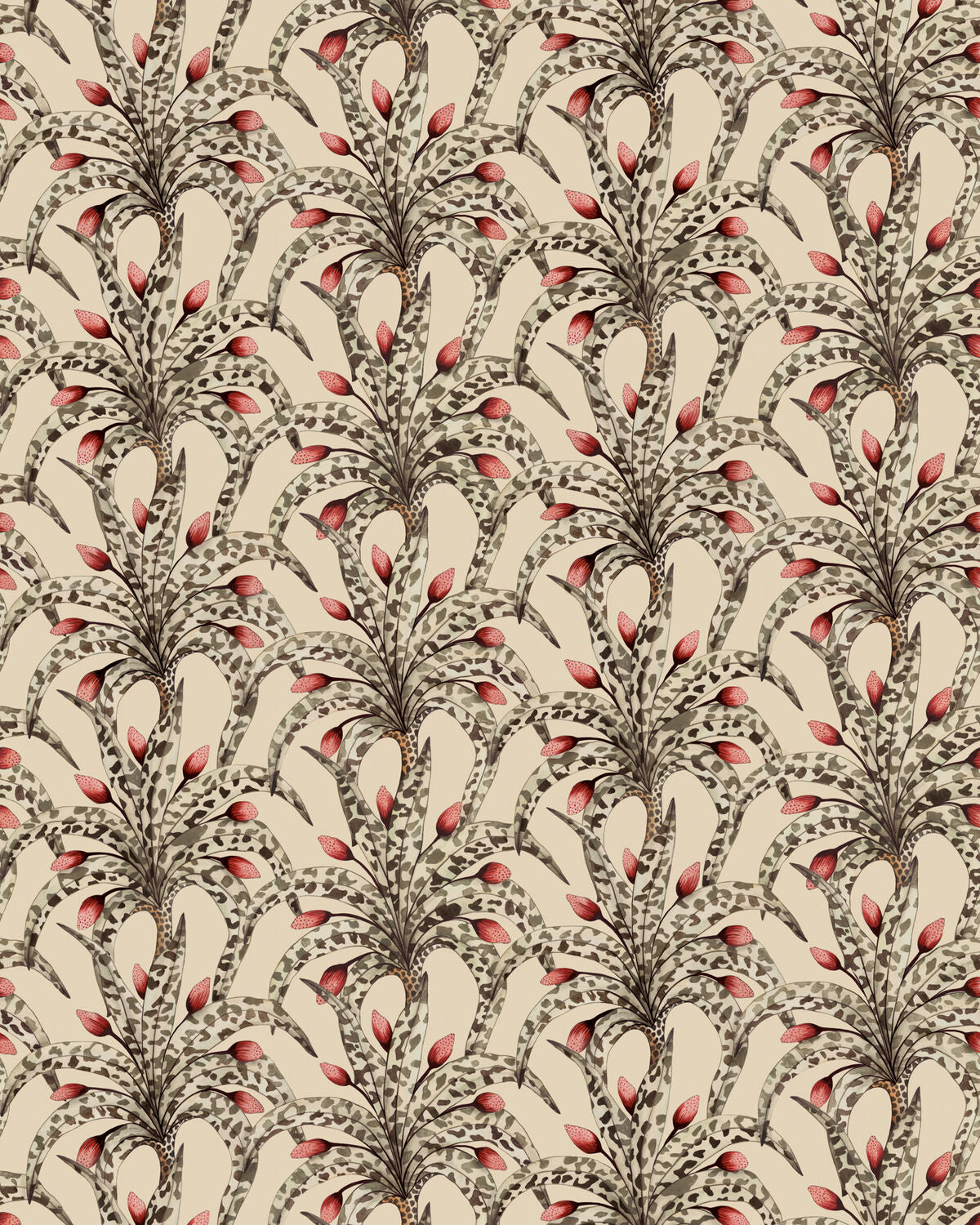 Afrika Damask - Sandstone - Cole & Son Wallpaper