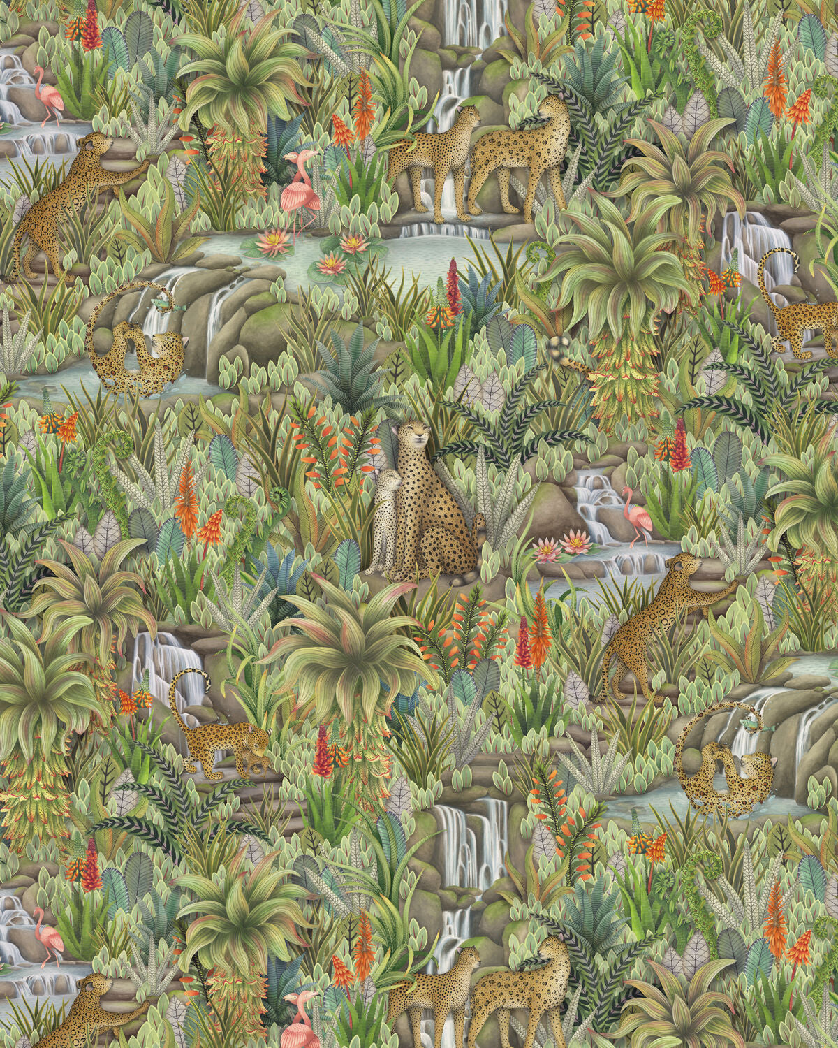 Injisuthi - Jade - Cole & Son Wallpaper