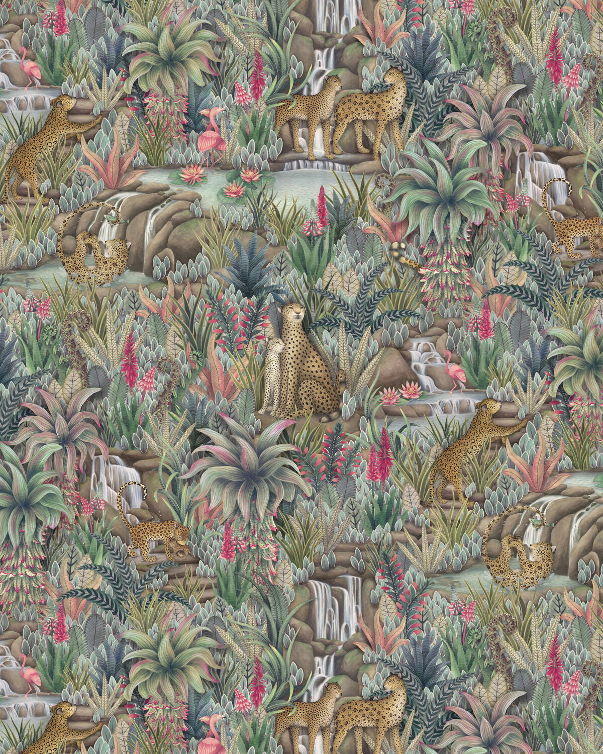 Injisuthi - Viridian - Cole & Son Wallpaper