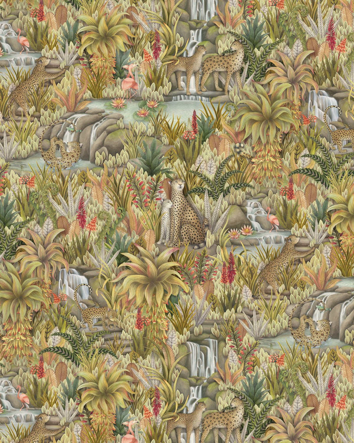 Injisuthi - Stone & Sand - Cole & Son Wallpaper