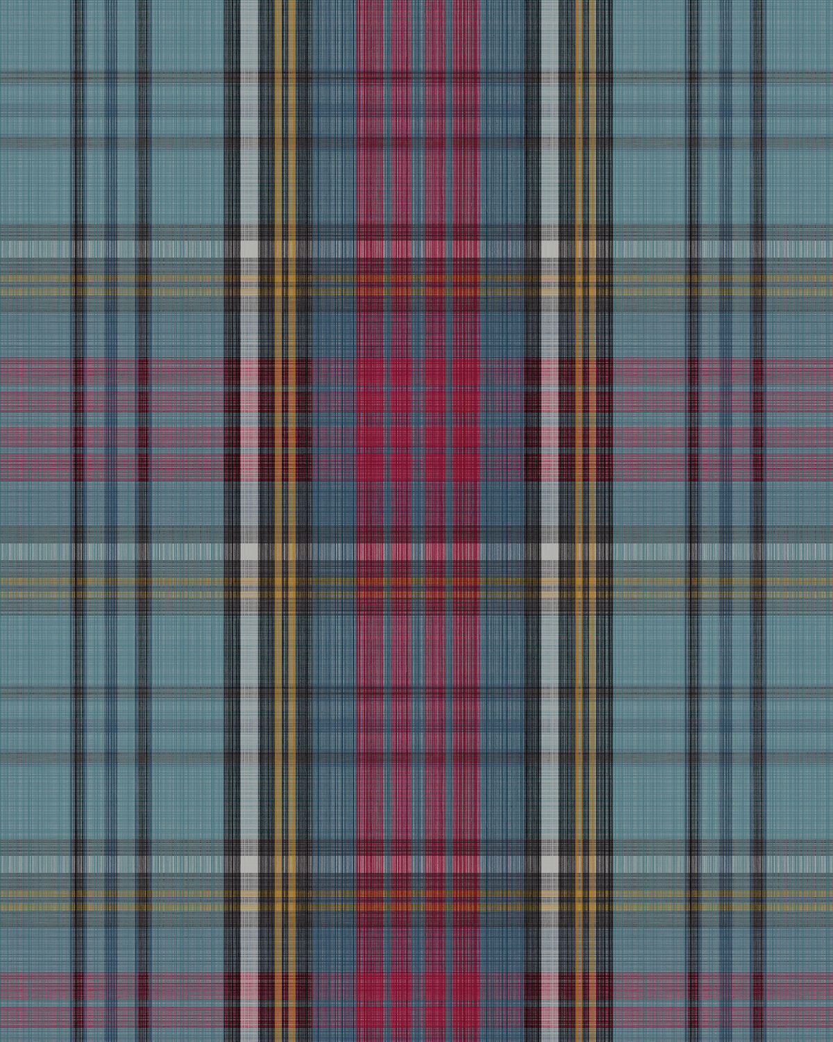 Macandreas Tartan - Petrol - Cole & Son Wallpaper