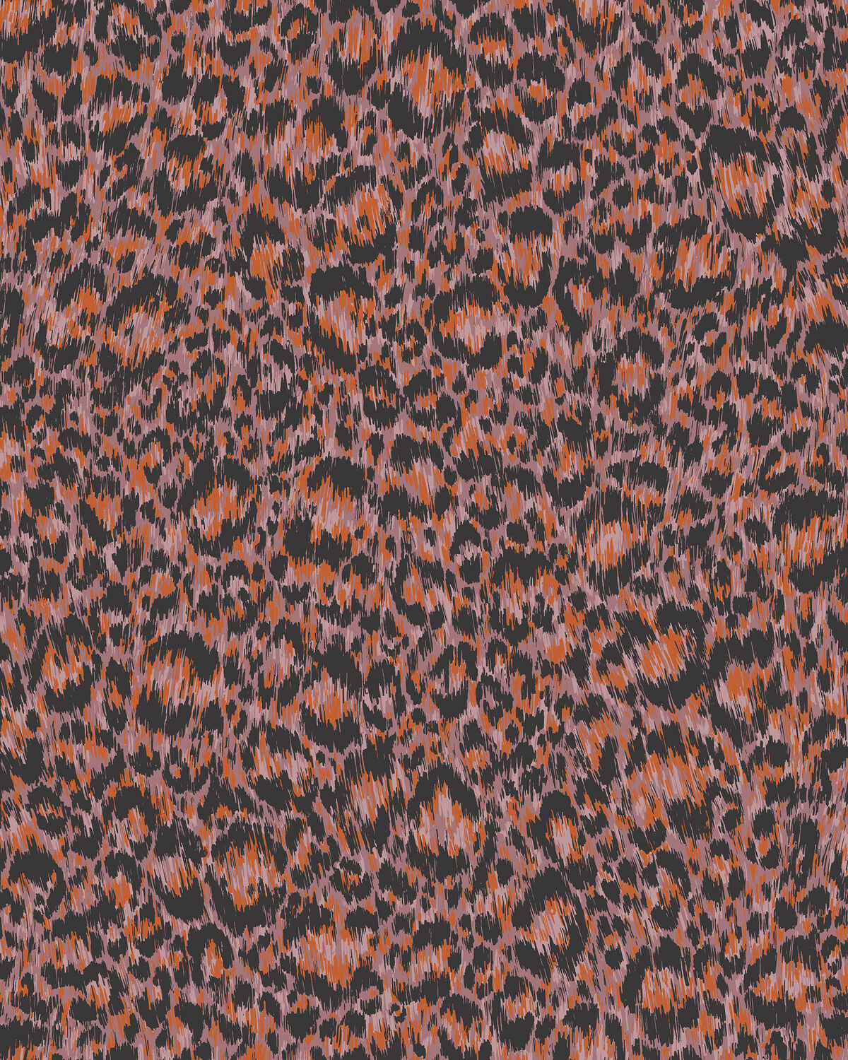 Hand-Painted Leopard - Rose - Cole & Son Wallpaper