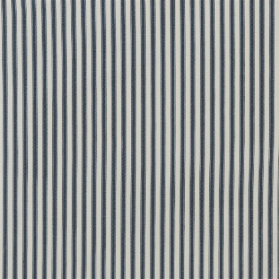 FRL5250-01 Phebe Ticking Dark Blue by Ralph Lauren Fabric - Ralph Lauren Fabric Fabric