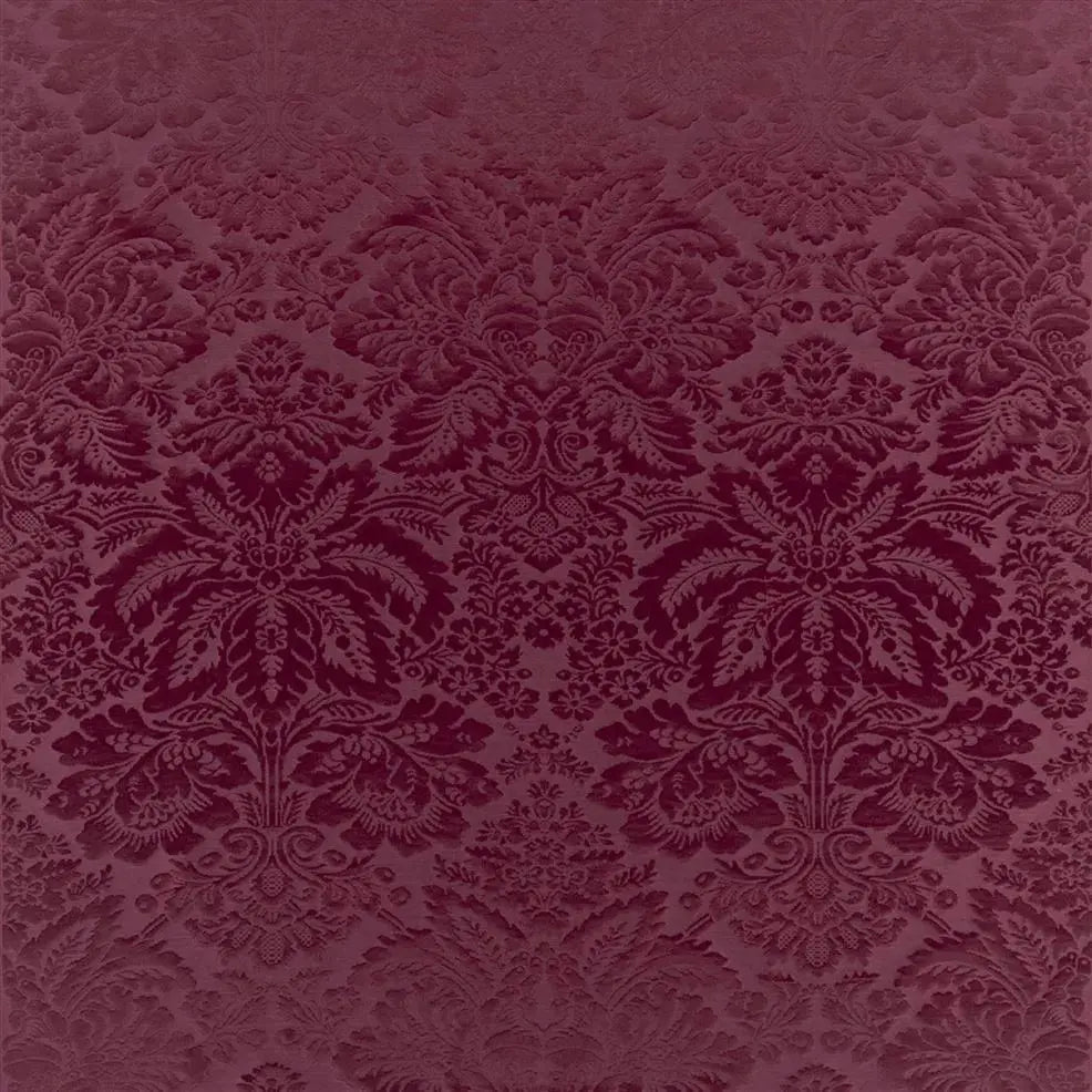 FRL5154-01 Tarleton Damask Burgundy by Ralph Lauren - The WorkRm