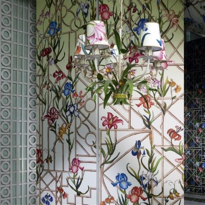 fretwork-garden-panoramic-christian-lacroix-pcl7053-01 - Christian Lacroix Wallpaper