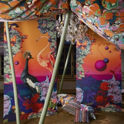 novafrica-sunset-scene-2-christian-lacroix-pcl7050-01 - Christian Lacroix Wallpaper