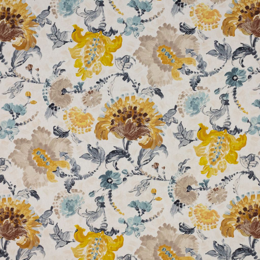 Brushstroke Floral â Gold Rush