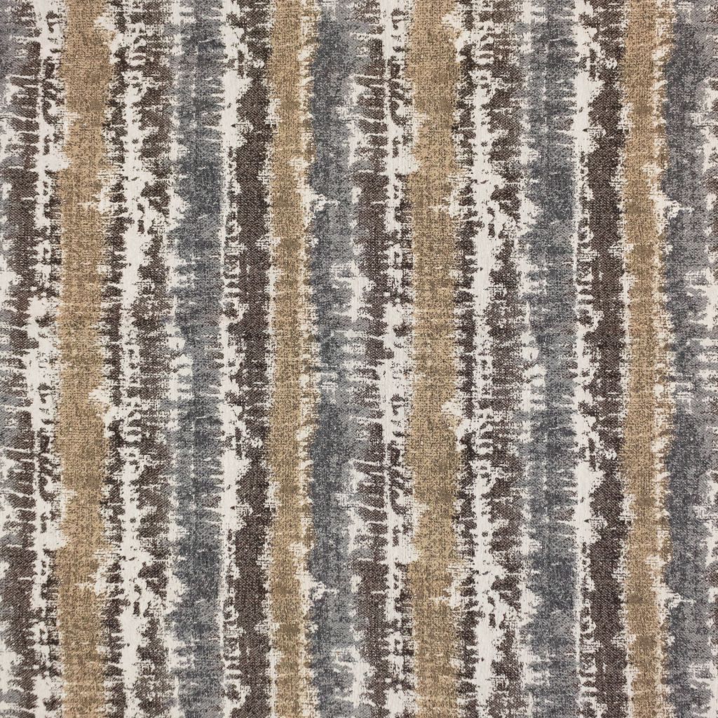 Rangoon Stripe â Graphite - RM Coco Fabric