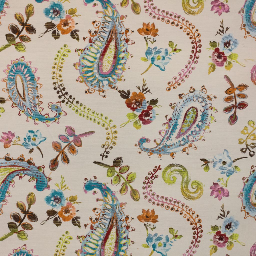 Watercolor Paisley â Sea Coral