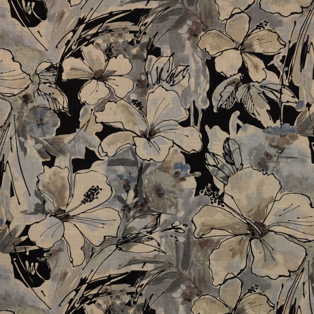 Floral Splash â Charcoal