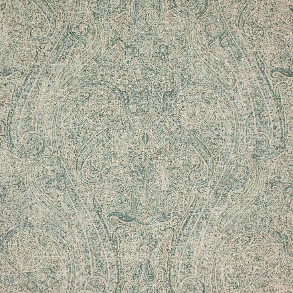 Alcantara Paisley – Jade - RM Coco Fabric