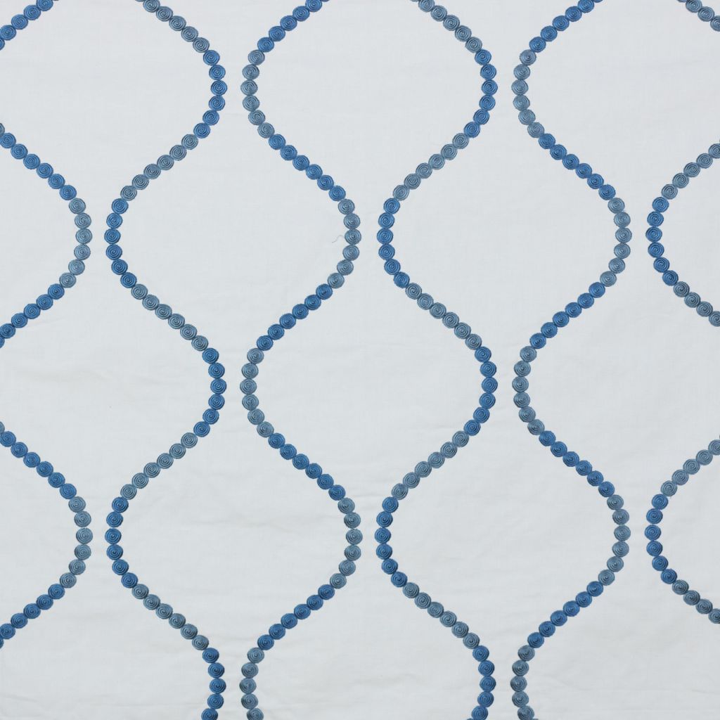 Button Trellis â Mood Indigo