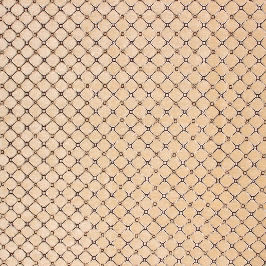 Gisele Trellis â Parchment - RM Coco Fabric