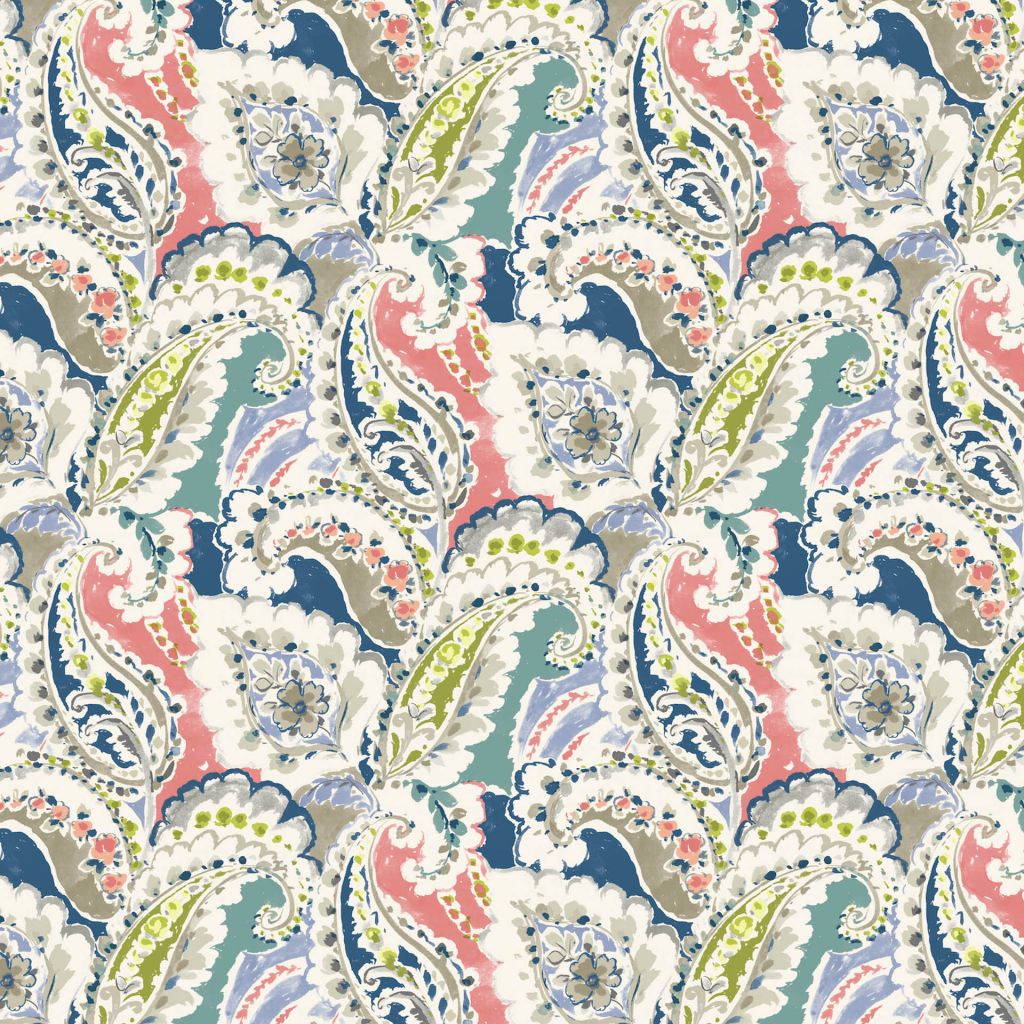 Palomar Paisley â Coral - RM Coco Fabric
