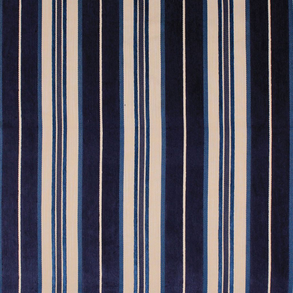 Neapolitan Stripe – Indigo - RM Coco Fabric