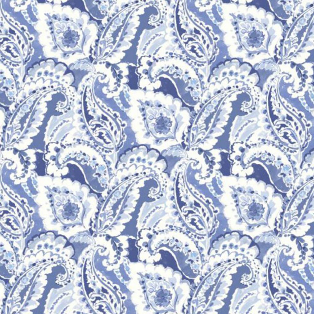 Palomar Paisley – China Blue
