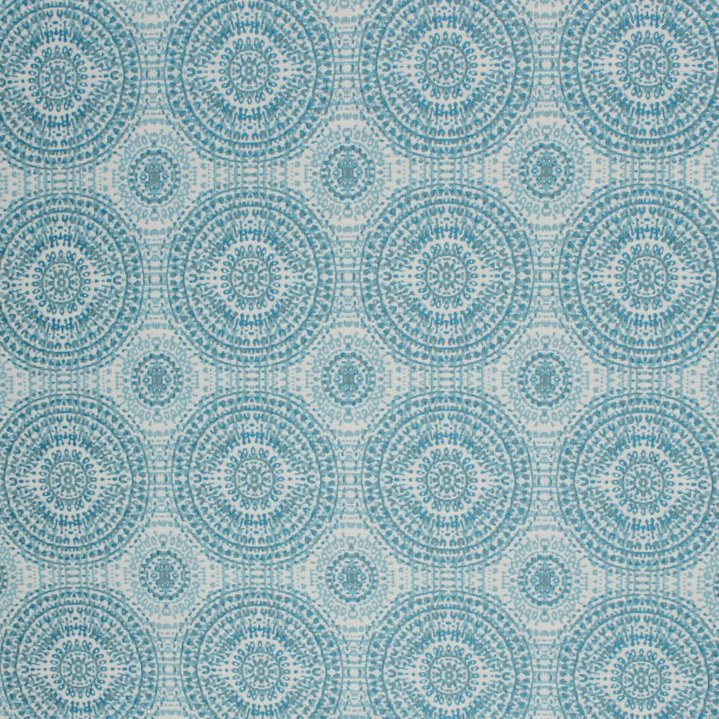 Batik Medallion IO- Tommy Bahama® Sunbrella® â Aquamarine - RM Coco Fabric
