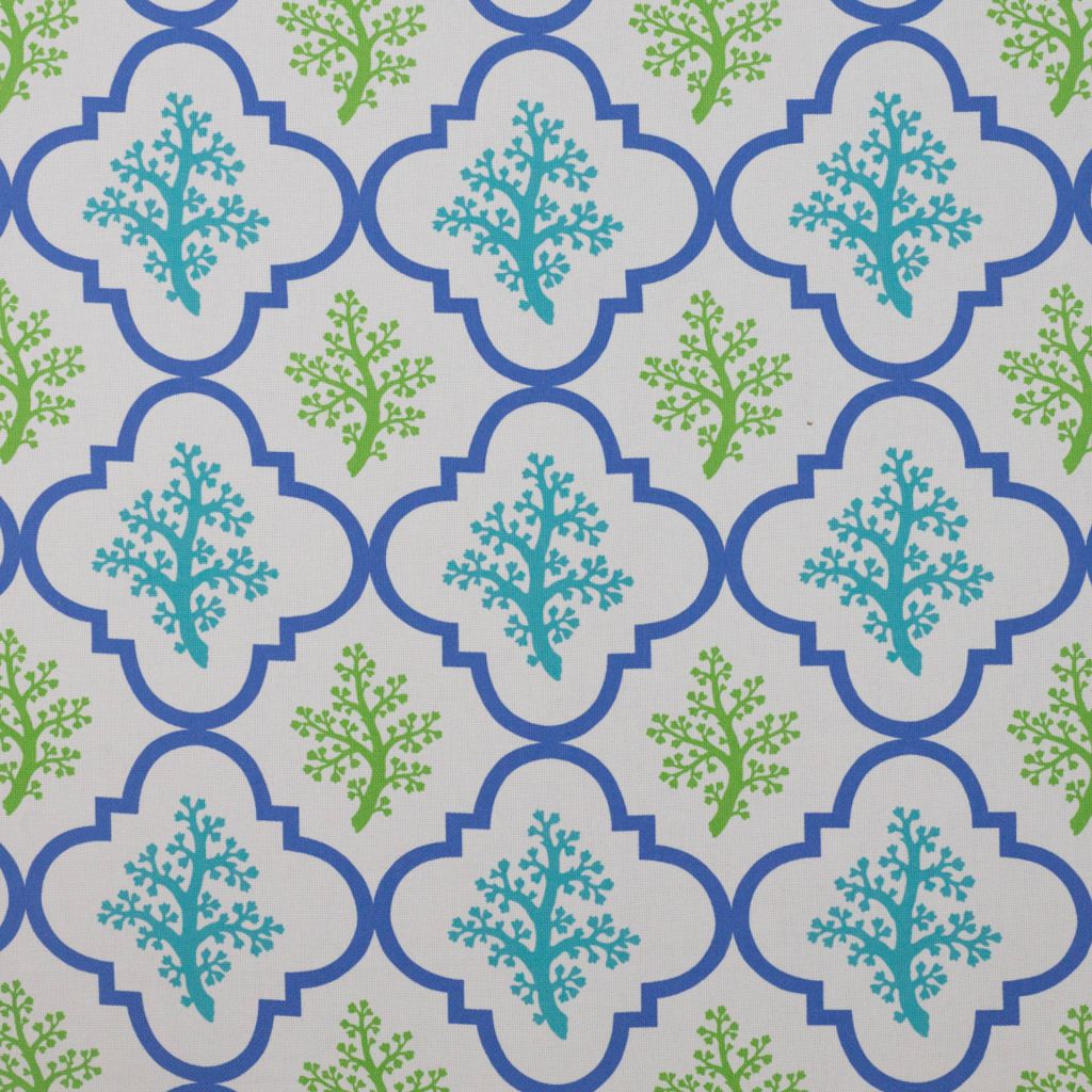 Coral Garden IO – Turquoise - RM Coco Fabric
