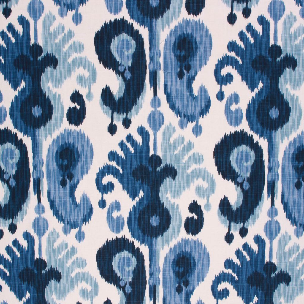 JAVA IKAT – COBALT - RM Coco Fabric