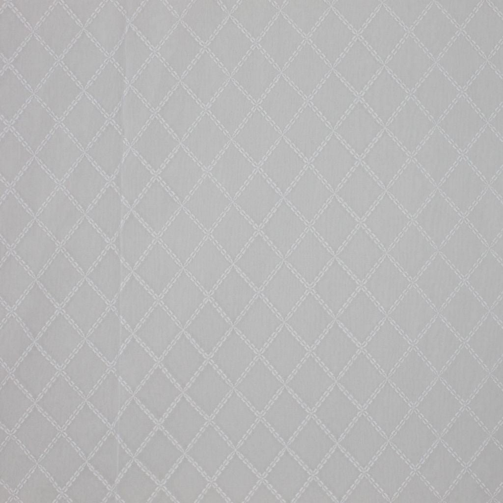 Tippit Trellis – White - RM Coco Fabric