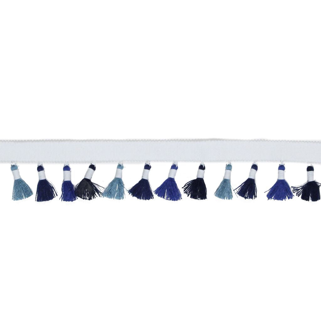 TF100 TASSEL FRINGE 1.875" â GROTTO BLUE