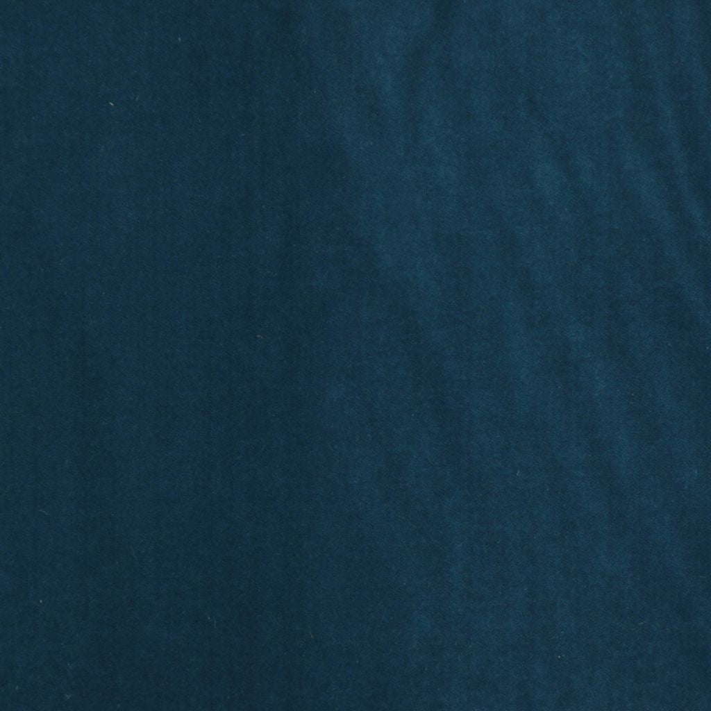 Deluxe Cotton Velvet – Cyan