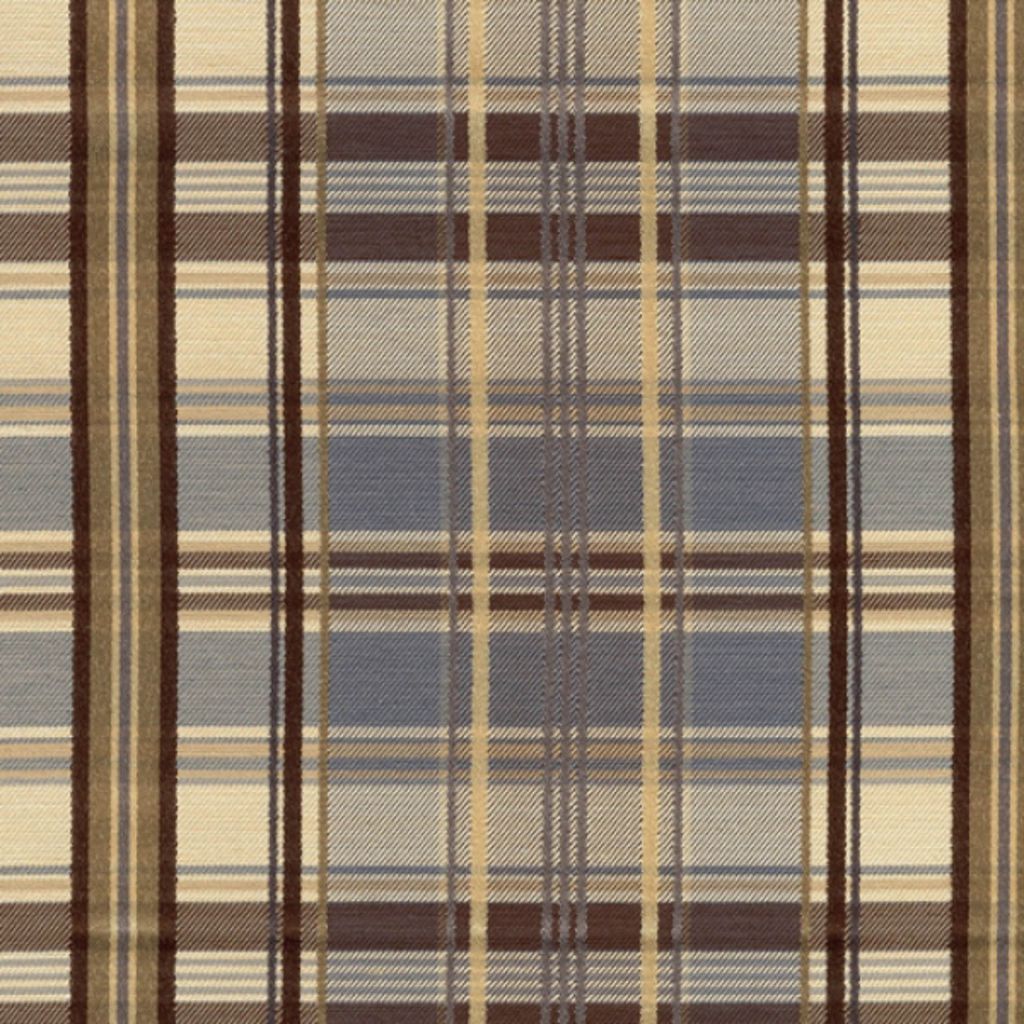 MAGNUM PLAID – Blue Cashmere