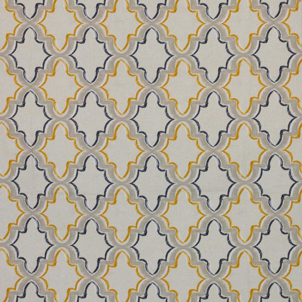 Constantinople Trellis â Gold Rush - RM Coco Fabric