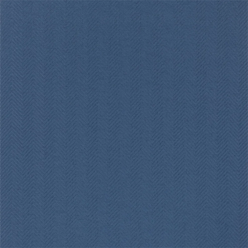 PRL5081/02 Koa Chevron Cobalt - Ralph Lauren Wallcovering