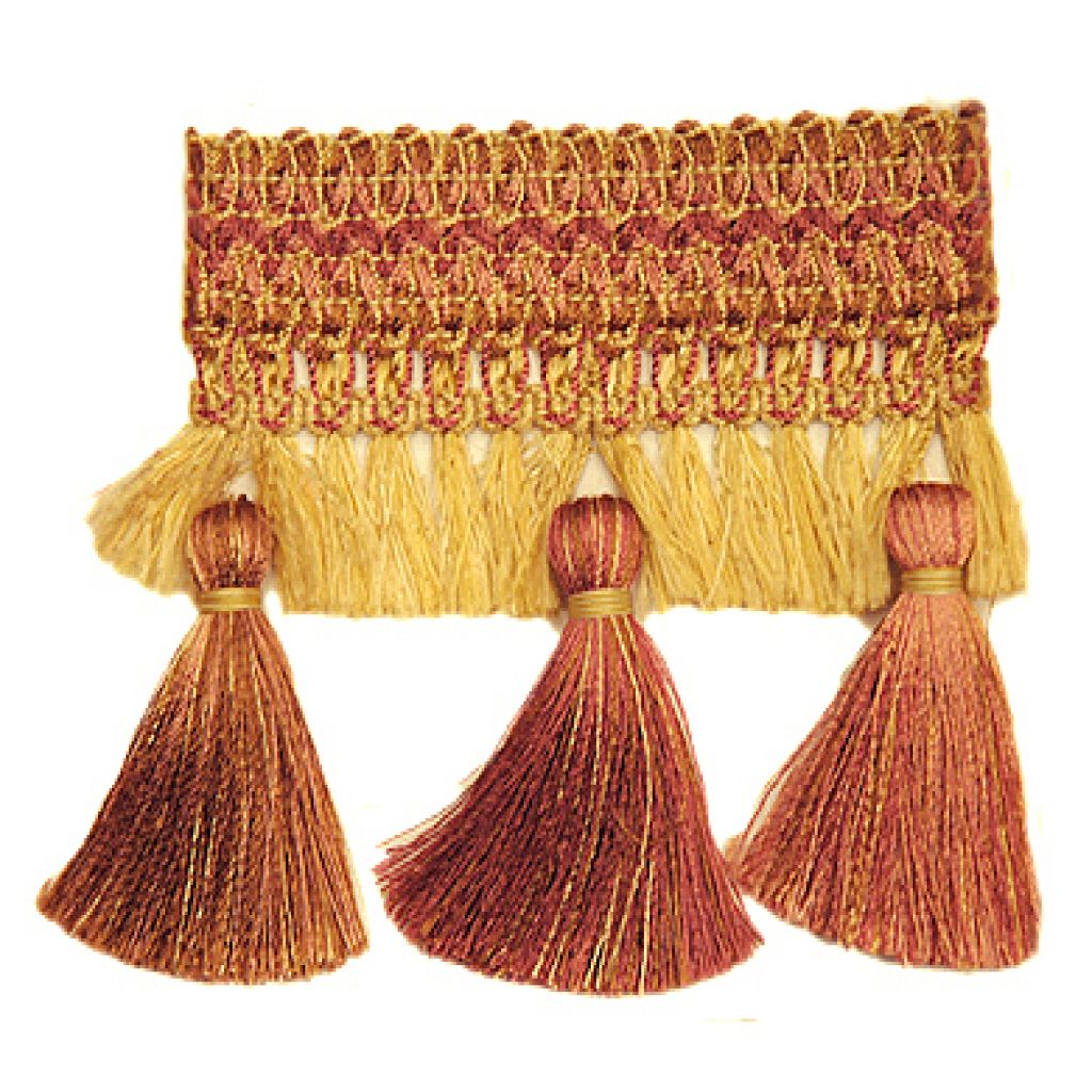 T1094 TASSEL FRINGE – CHOC ICE