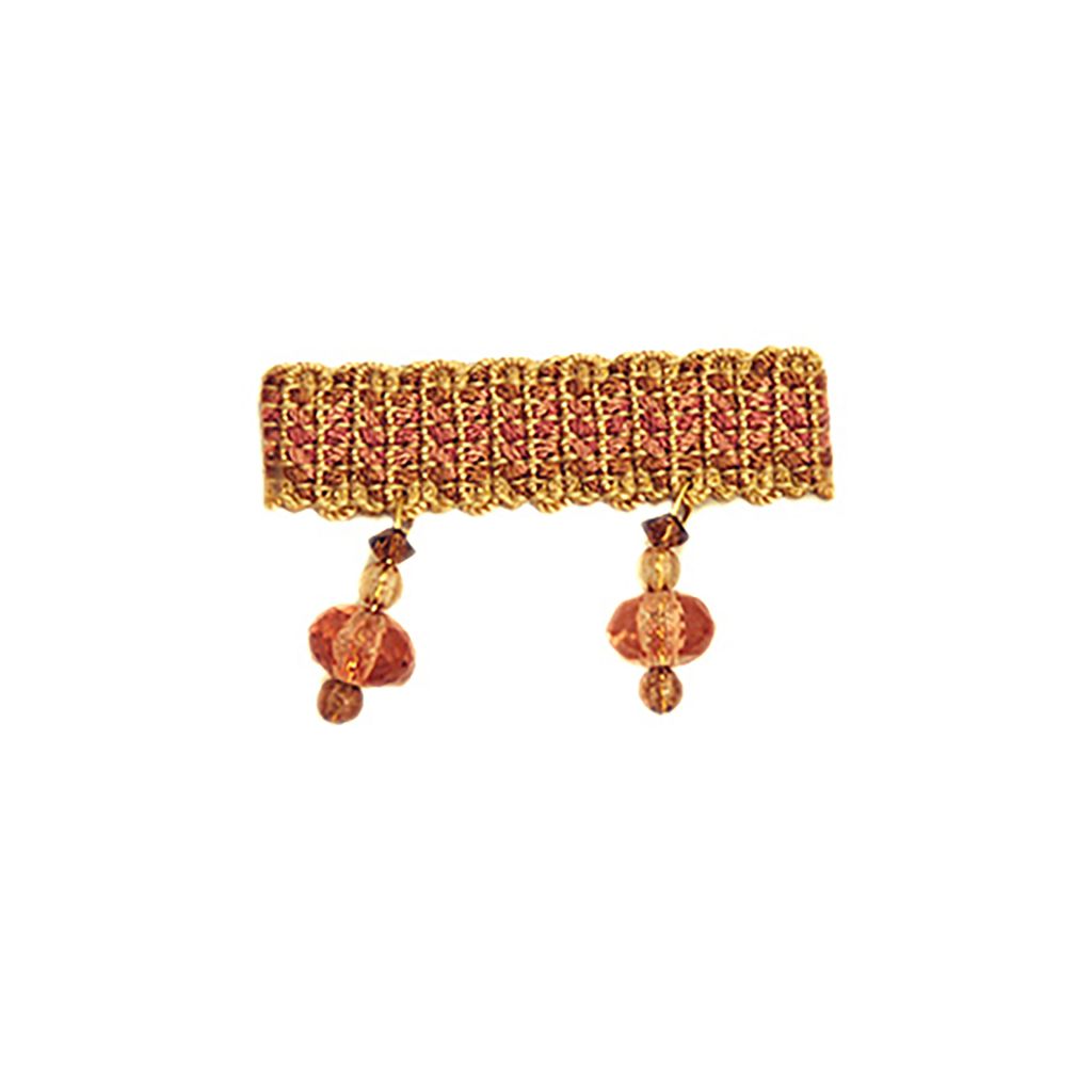 T1095 BEADED FRINGE â CHOC ICE