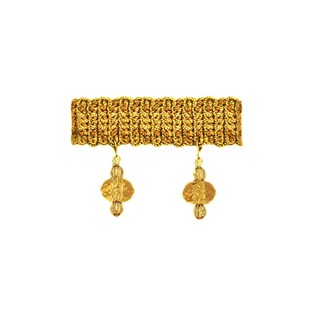 T1095 BEADED FRINGE – GOLDEN SHIMER