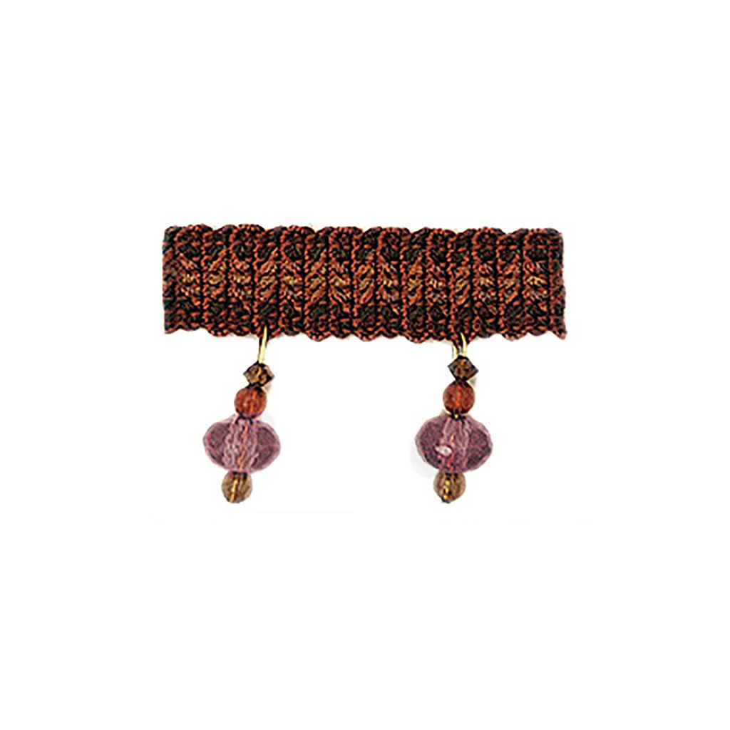 T1095 BEADED FRINGE â PURELY PLUM