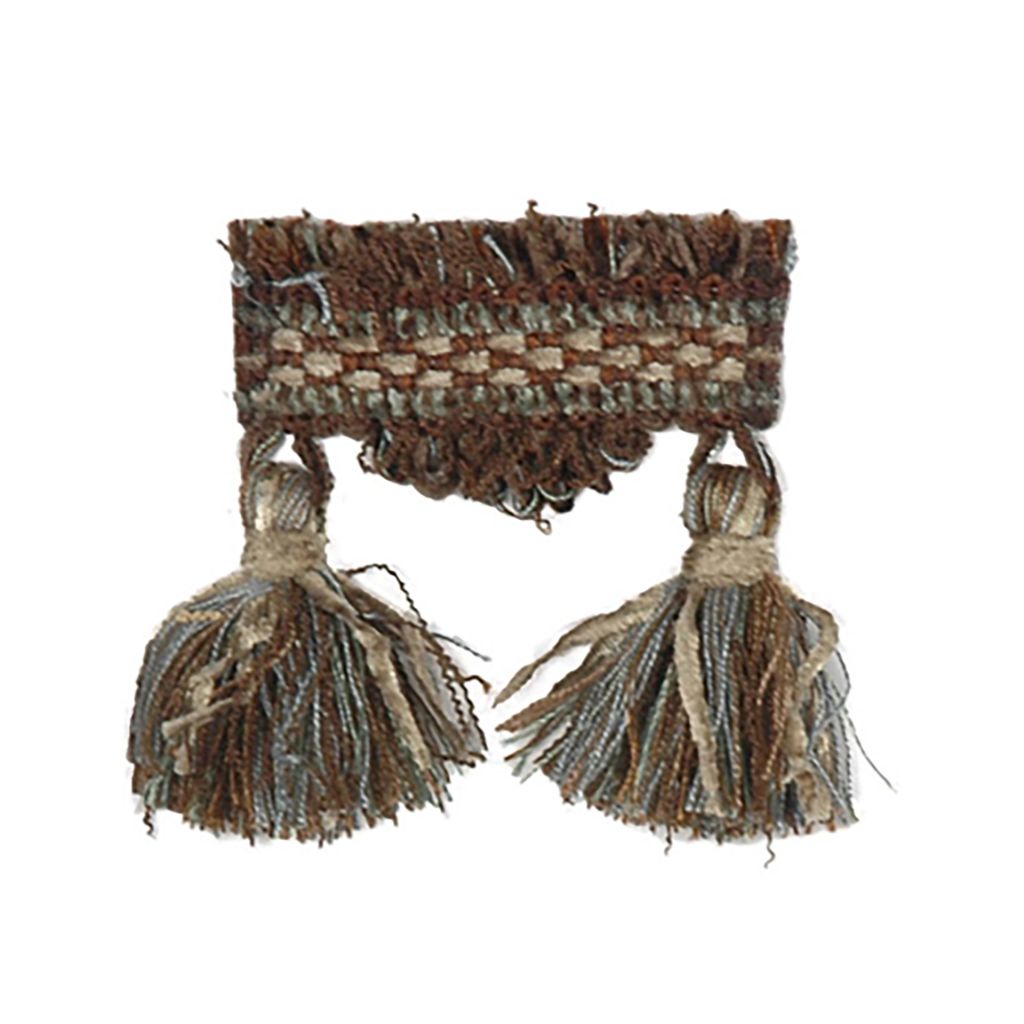 T1114 TASSEL FRINGE â SPOT ROBINS EGG TASSEL FR
