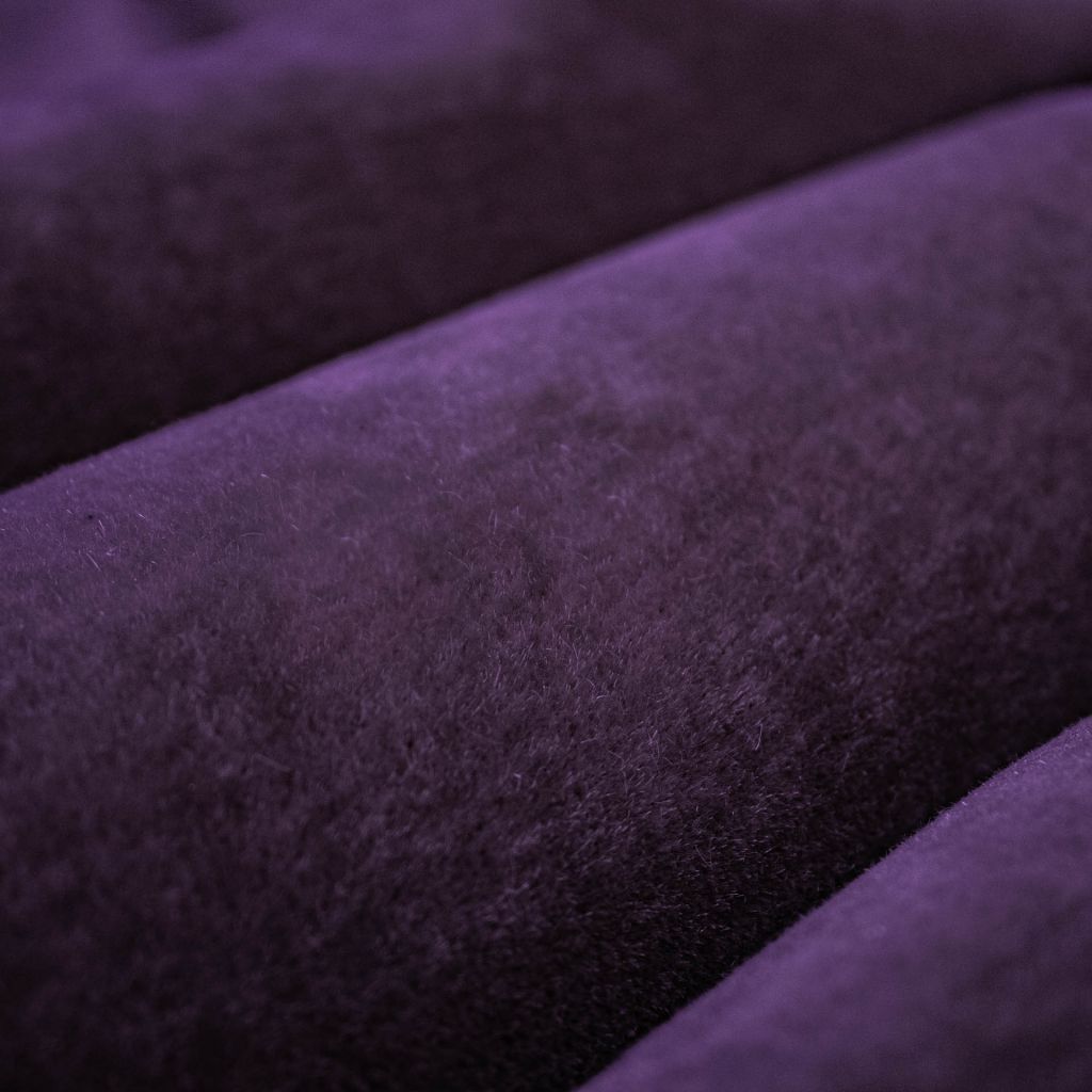Palais Royale Mohair Velvet â Aubergine