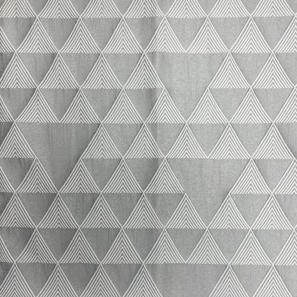Pyramids â Platinum - RM Coco Fabric