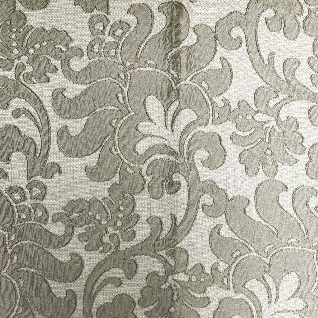 Wentworth Damask – Flax RM Coco Fabric - RM Coco Fabric
