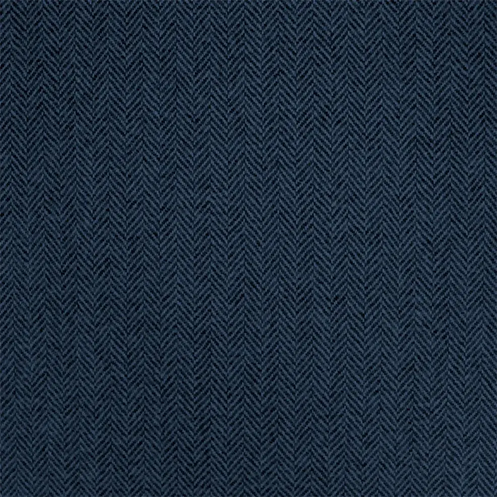 FRL5244-02 Geffrye Herringbone Midnight by Ralph Lauren Fabric