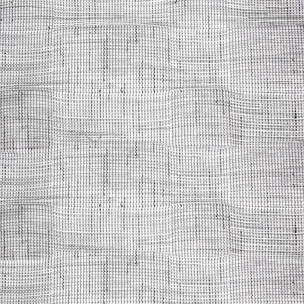 La Palma Check Wide-Width Sheer â White Pepper