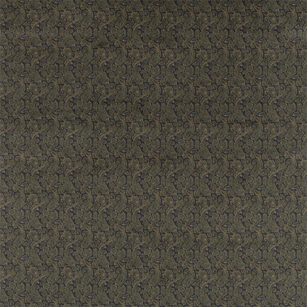 Winthrop Paisley - Midnight - Ralph Lauren - FRL5281-01 Fabric - Ralph Lauren Fabric Fabric