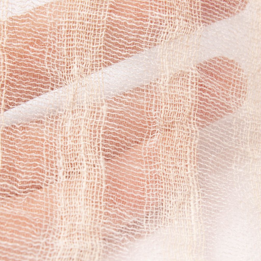 Painterly Stripe Wide-Width Sheer Γ’ΒΒ Sandstone