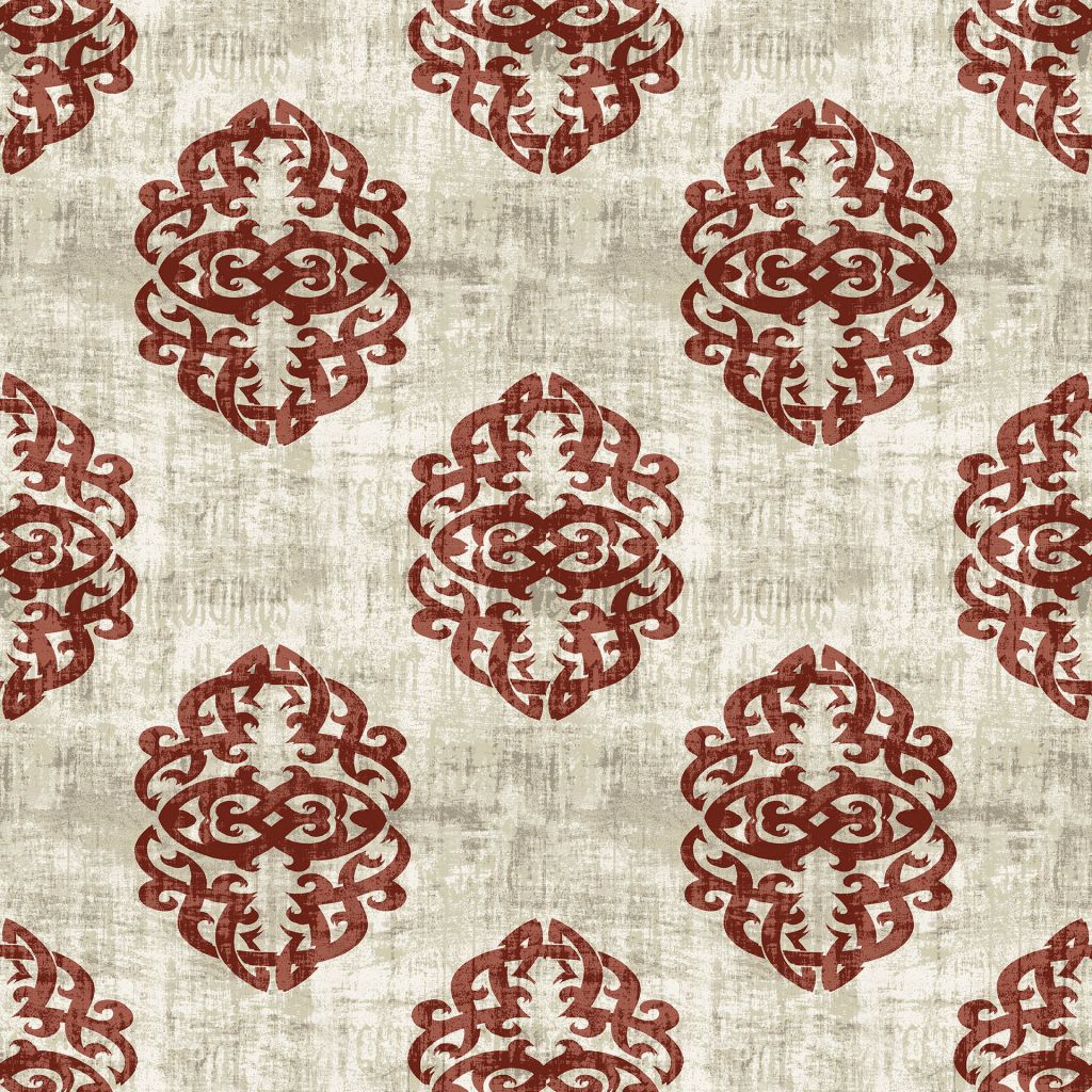 Guinevere Damask â Scarlet